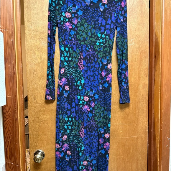 Desigual Slim Floral Midi Dress - Picture 5 of 5